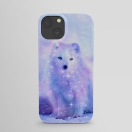 Arctic iceland fox iPhone Case