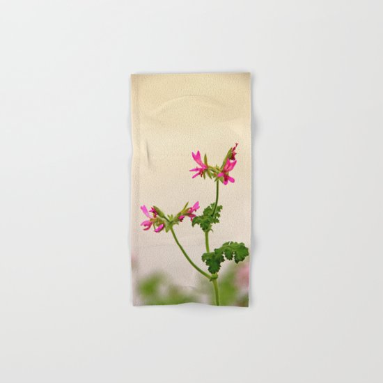 Geraniums (Pelargonium) #5 Hand & Bath Towel