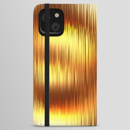 Golden Shapes iPhone Wallet Case
