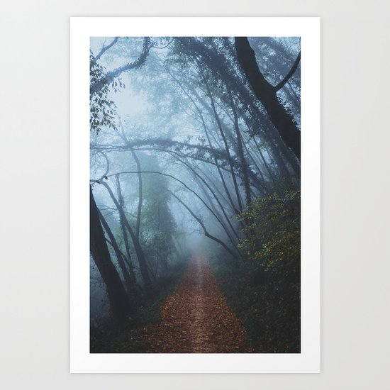 Magic forest Art Print