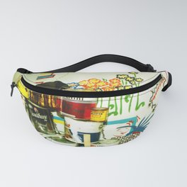 painting 1986 Fanny Pack