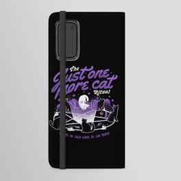 Just One More Cat Ritual - Cute Evil Cats Gift Android Wallet Case