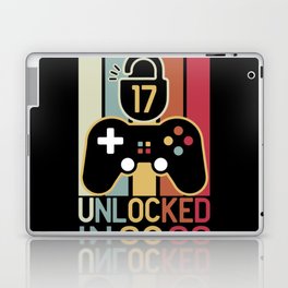 Level 17 unlocked in 2022 17th birthday gamer gift Laptop Skin