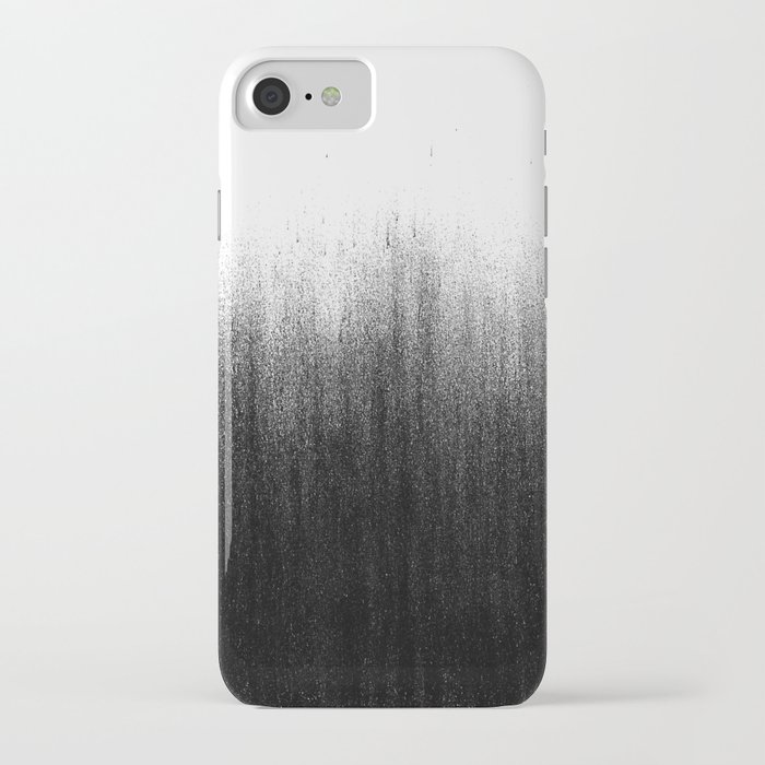 charcoal ombré iphone case