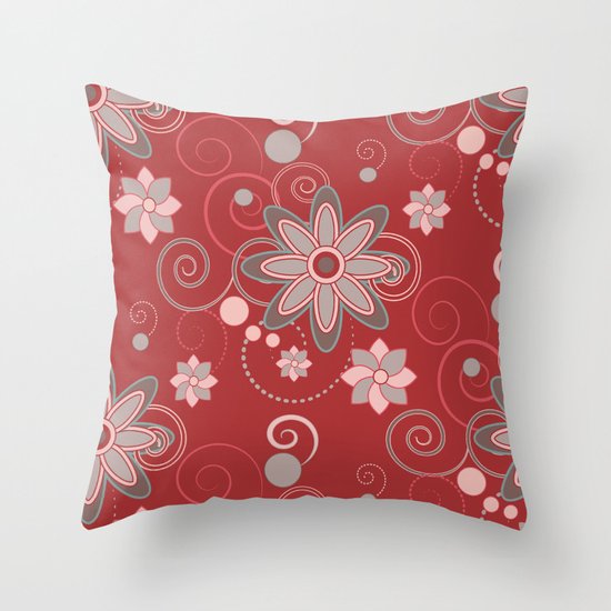 Tea Time Throw Pillow