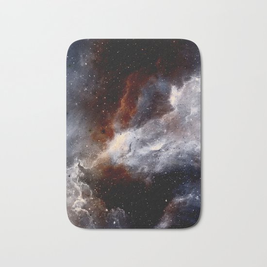 Dust, hydrogen, helium and other ionized gases Bath Mat