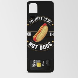 Hot Dog Chicago Style Bun Stand American Android Card Case