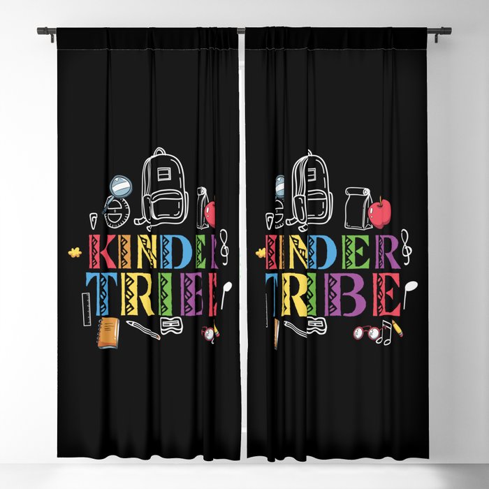 Kinder Tribe Kindergarten Blackout Curtain