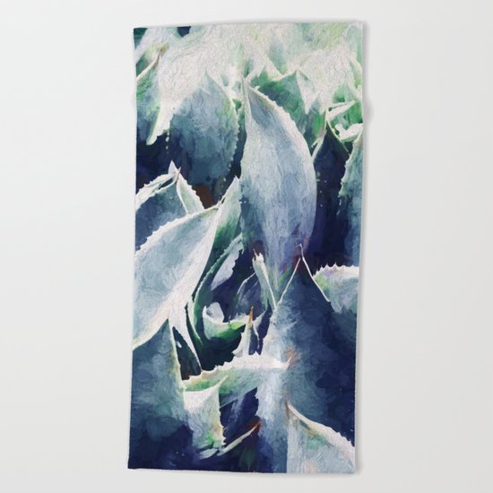 Cactus Garden #society6 #deco3 buyart Beach Towel