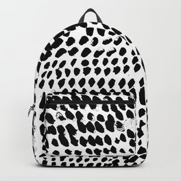 Flowing dots 02 Backpack | Dots, Design, Lifestyle, Painting, Decor, Unsaturated, Chic, Modern, Dot, Life 