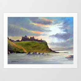 Dunluce Castle Northern Ireland Art Print