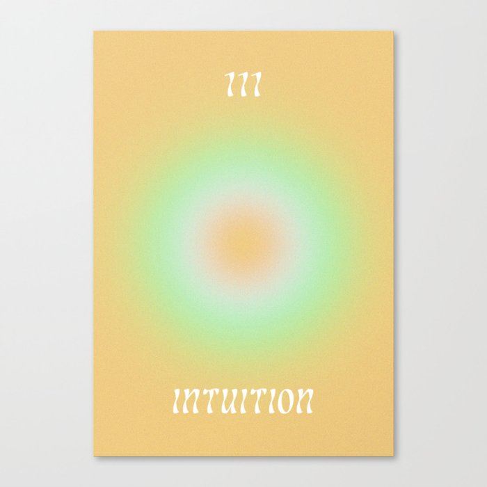 111 • Intuition Canvas Print