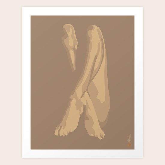Legs Art Print