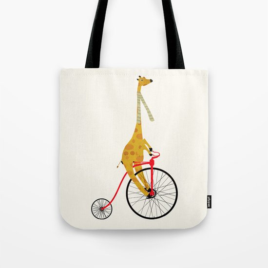 the high wheeler Tote Bag