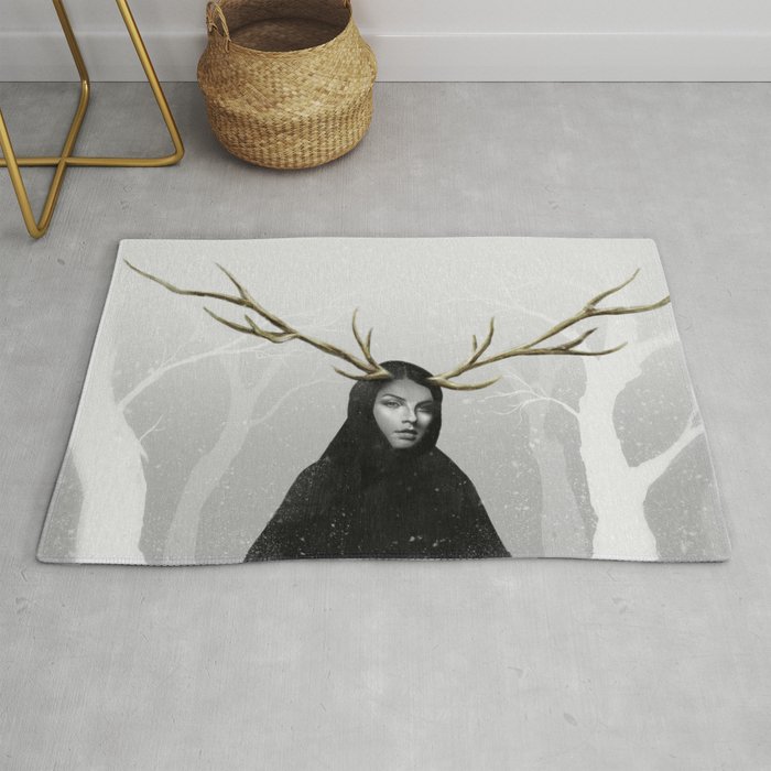 Winter fable Rug