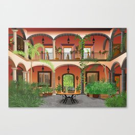 Hacienda San Antonio Canvas Print