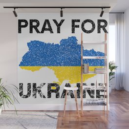 Pray For Ukraine Wall Mural