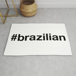 BRAZILIAN Hashtag Rug