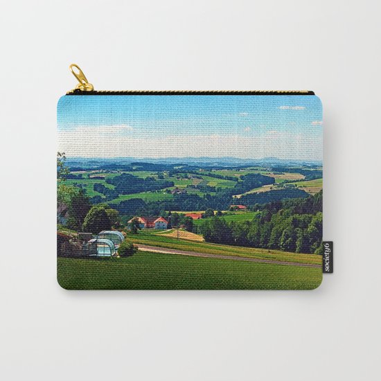 Condensation trail with some scenery Carry-All Pouch