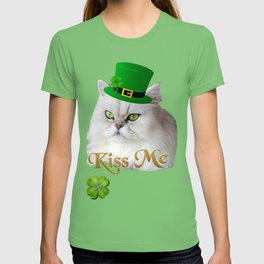 St. Patrick's Day Irish Cat T Shirt