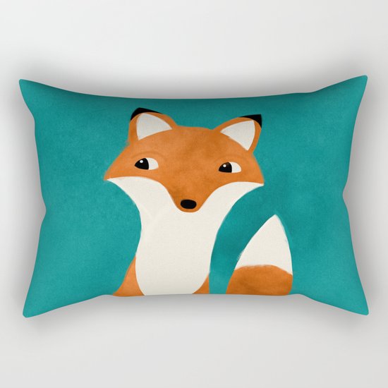 Fox Rectangular Pillow