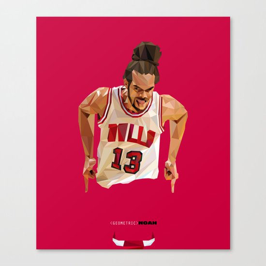 Geometric Noah Canvas Print