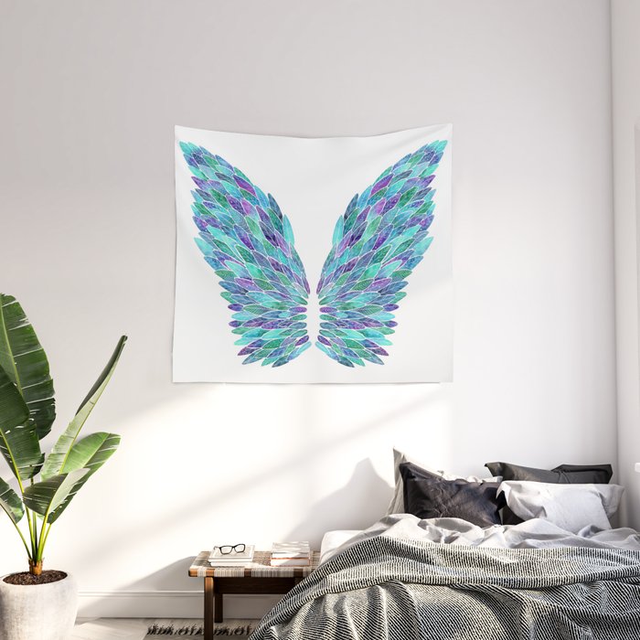 Blue Angel Wings