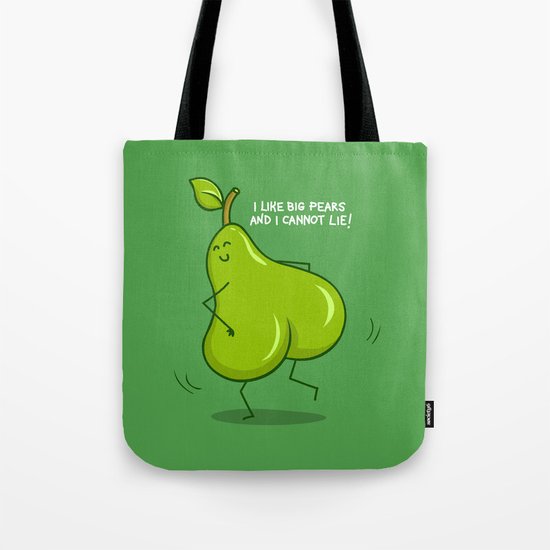 One sASSy pear! Tote Bag