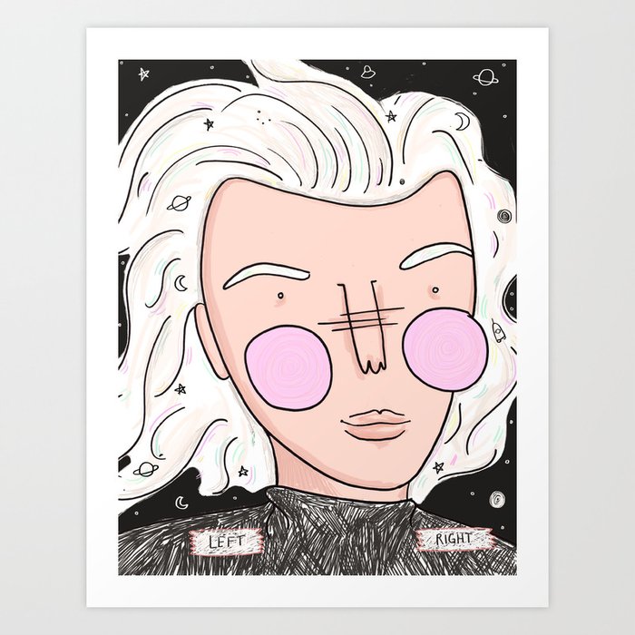 Harry Styles Does Beethoven Art Print By Sonjatitanic Society6