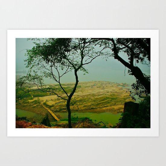 peaceful place Art Print