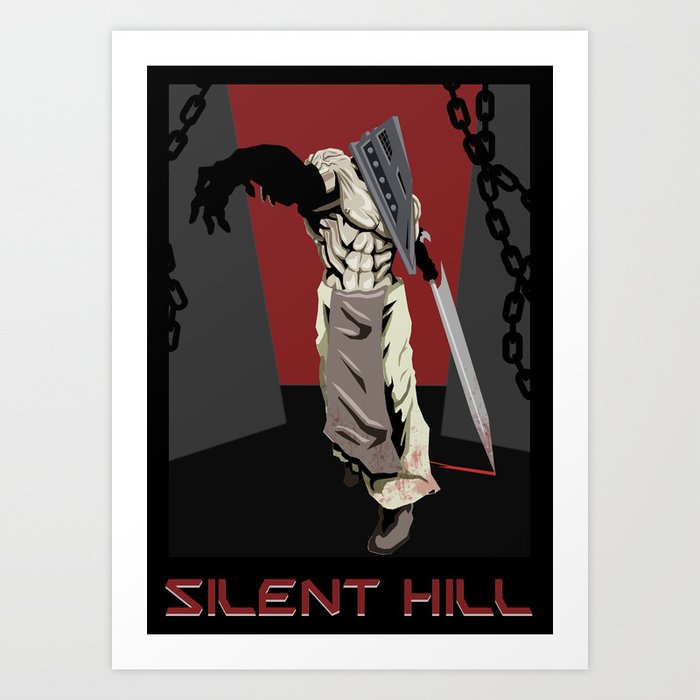 Silent Hill Propoganda Art Print
