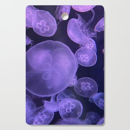 Purple Jellyfish, Ocean Creatures Cutting Board