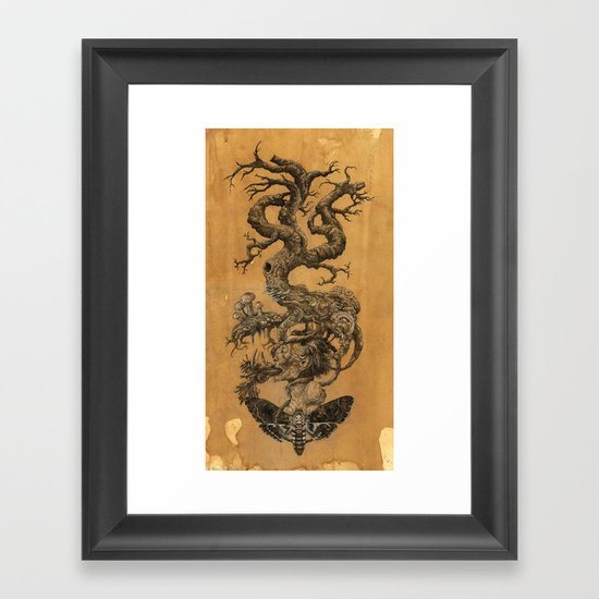 Tree of Death Framed Art Print
