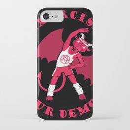 Exercise Your Demons iPhone Case