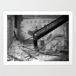 Elegance, urban exploration Art Print