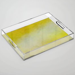 Sunny yellow green Acrylic Tray