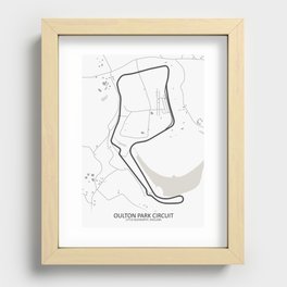 Oulton Park Circuit, Little Budworth, England Recessed Framed Print