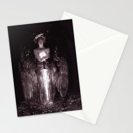 The Angel with The Flaming Sword - Edwin Howland Blashfield  Stationery Card