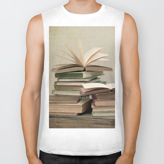 Bibliophile Biker Tank