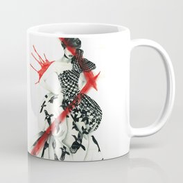 Alexander McQueen Coffee Mug | Abstract, Illustration, People, Pop Surrealism 
