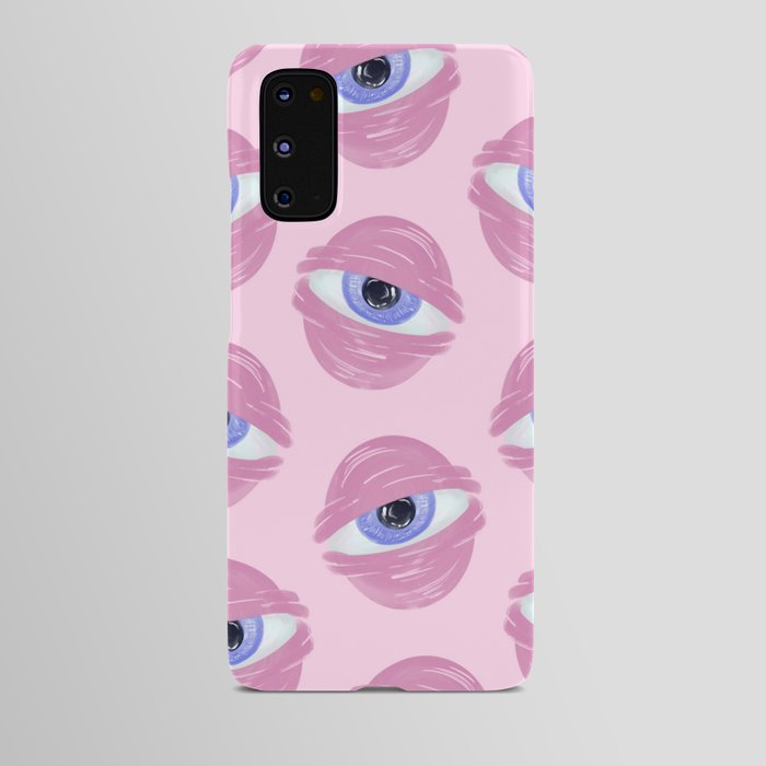 Pink Eyes Android Case