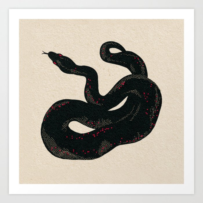 Serpent for Hani Art Print
