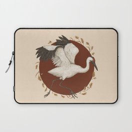 Whooping Crane Laptop Sleeve