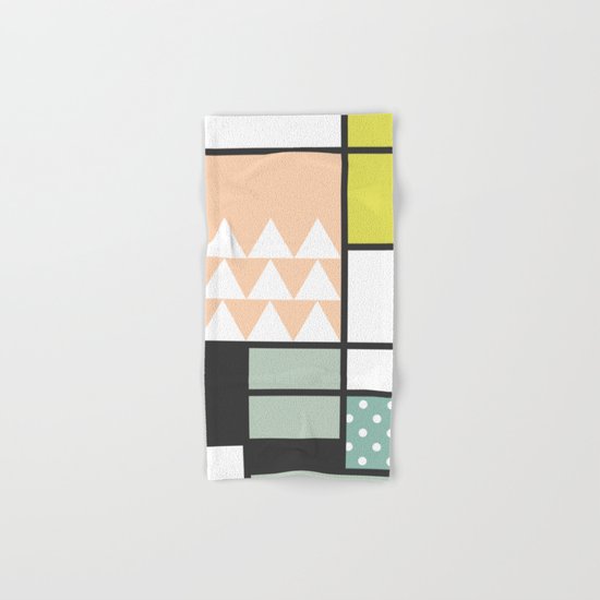 Summer Mondrian 2016 Hand & Bath Towel
