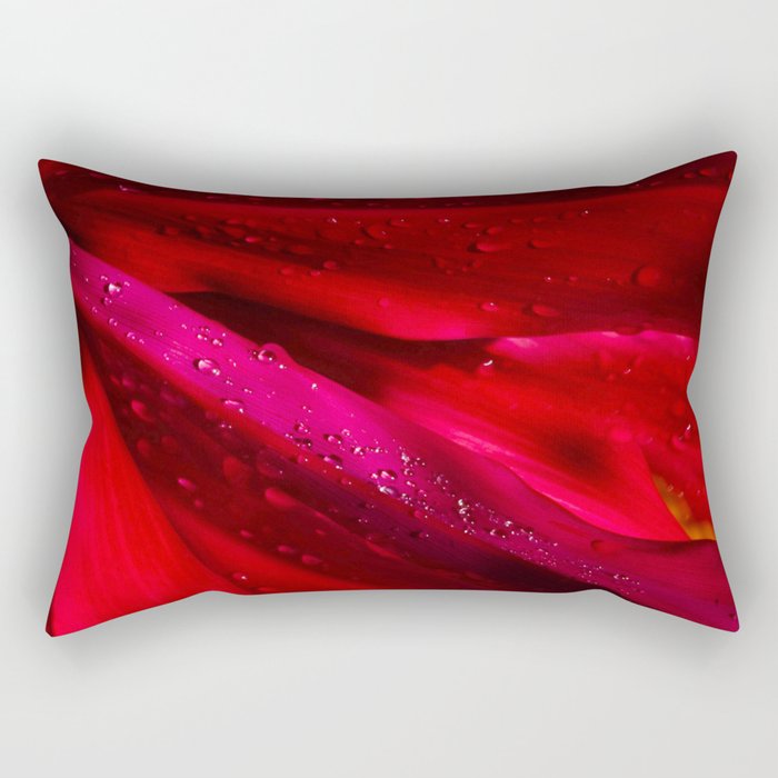 Red Ti - The Queen of Tropical Foliage Rectangular Pillow