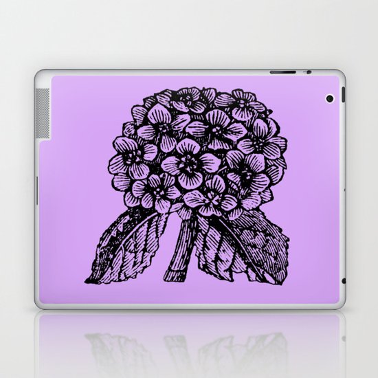 Lavender Hydrangea Laptop & iPad Skin