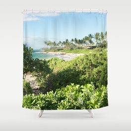 Mokapu Ulua Beach Wailea Maui Hawaii Shower Curtain