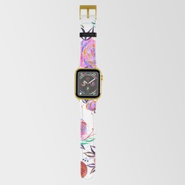 Iluminated roses - The Violet Light Collection Apple Watch Band