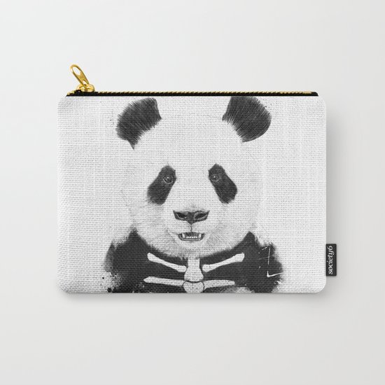 Zombie panda Carry-All Pouch