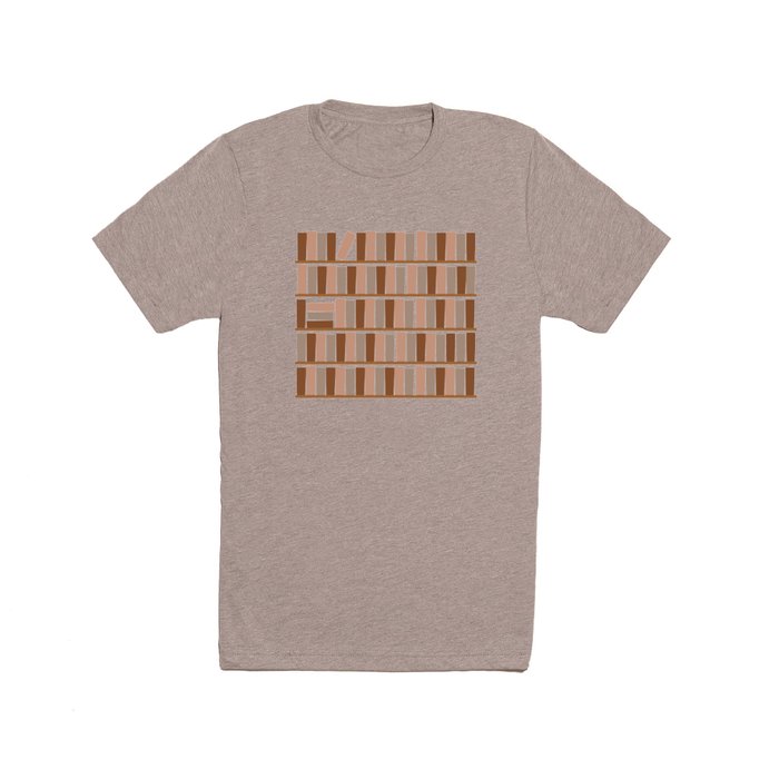 bookshelf (brown tone family) T Shirt